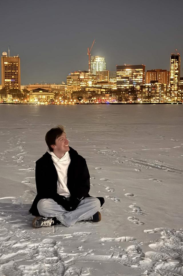 Picture of Jace in Boston